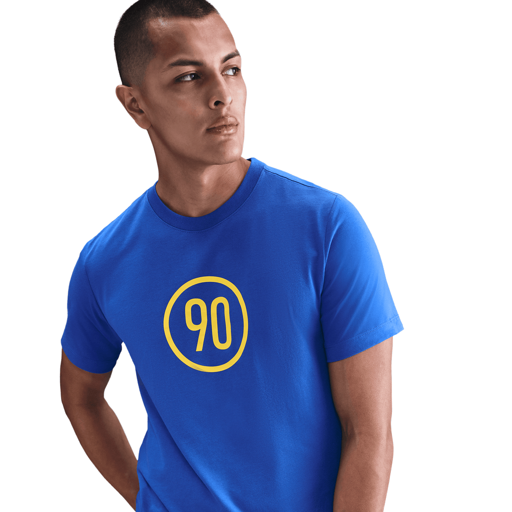 Nike Total 90 Men Soccer T-Shirt- Game Royal product image 1, provided for visual reference and product detail review