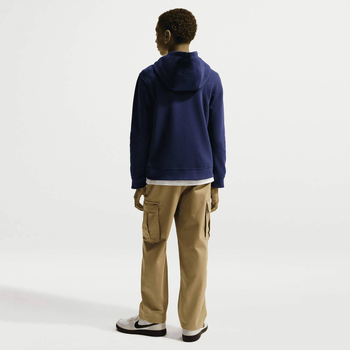Nike France Big Kids' (Boys') Nike Soccer Pullover Hoodie product image 3, provided for visual reference and product detail