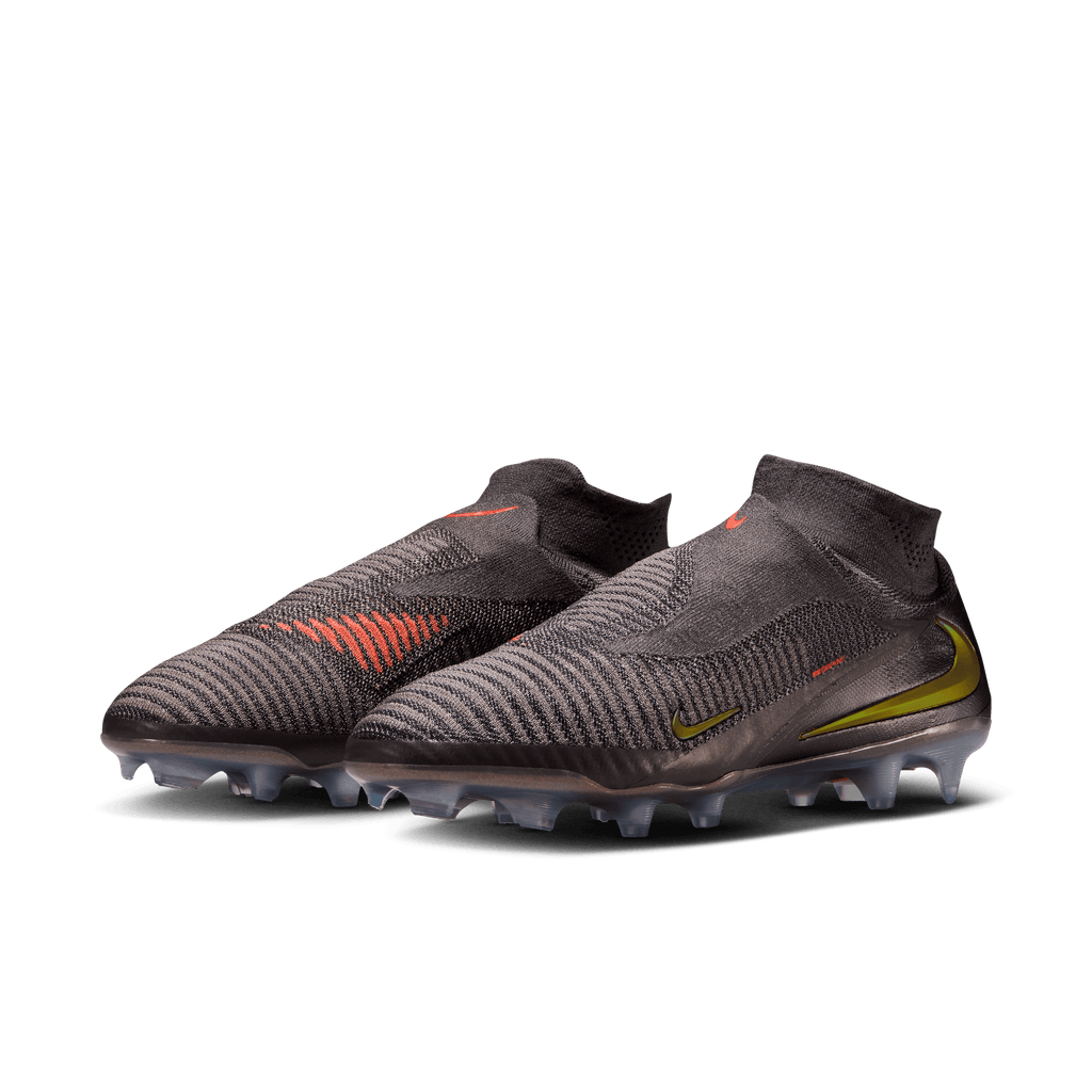 Nike Phantom 6 High Elite LV8 FG-: Medium Ash/gold Amber-black product image 3, provided for visual reference and product