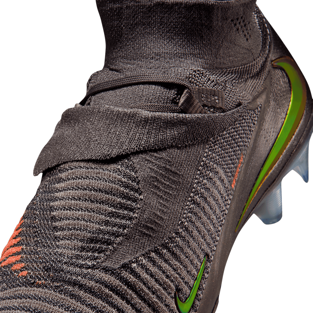 Nike Phantom 6 High Elite LV8 FG-: Medium Ash/gold Amber-black product image 7, provided for visual reference and product