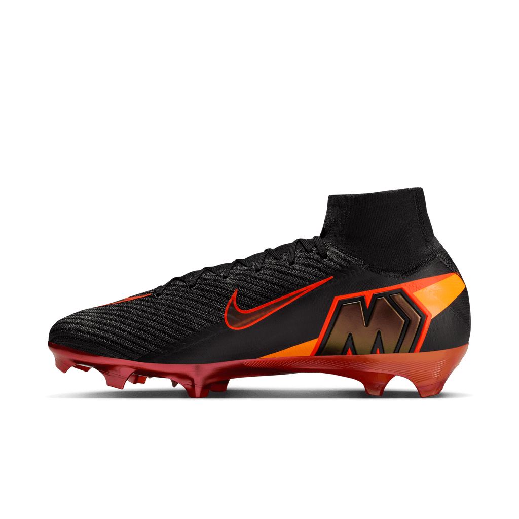 Nike Mercurial Superfly 10 Elite LV8 FG- Black/hyper Crimson product image 2, provided for visual reference and product