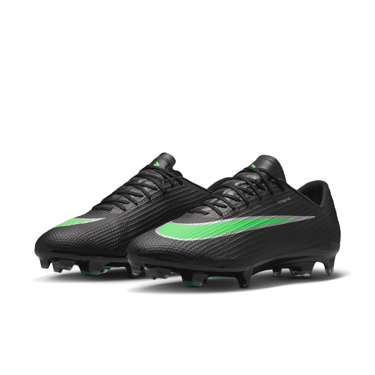 Nike Mercurial Superfly 11 Pro FG- BLACK/ILLUSION GREEN-BLACK product image 4, provided for visual reference and product