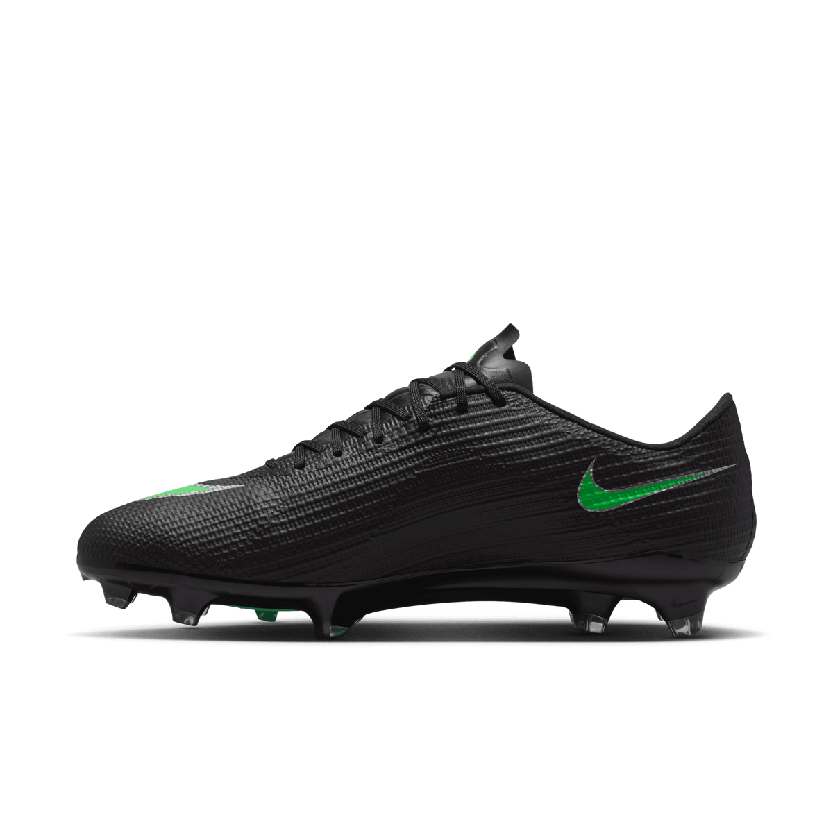 Nike Mercurial Superfly 11 Pro FG- BLACK/ILLUSION GREEN-BLACK product image 2, provided for visual reference and product