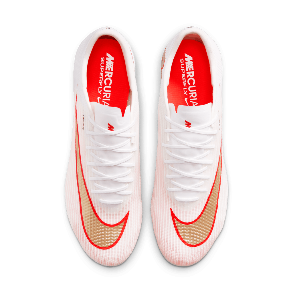 Nike Mercurial Superfly 11 Pro FG- White/Blur/Bright Crimson product image 9, provided for visual reference and product