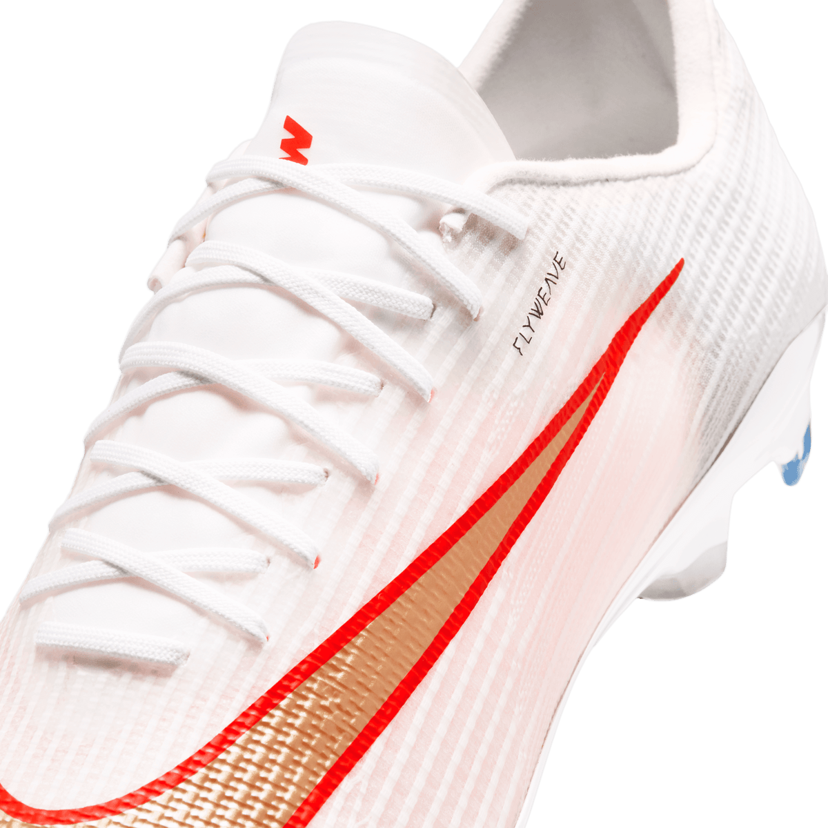Nike Mercurial Superfly Youth 11 Pro FG- White/Blur/Bright Crimson product image 8, provided for visual reference and