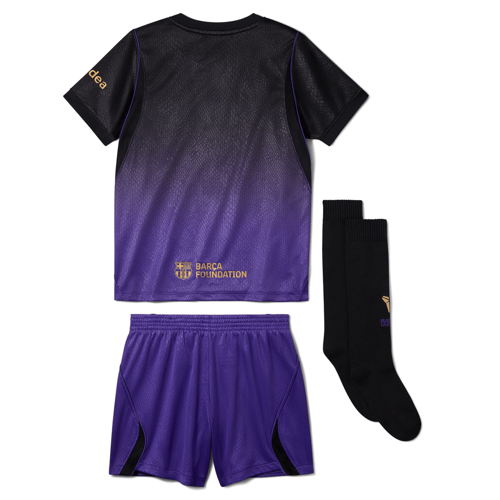 Nike Child Unisex FC Barcelona Away Mini Kit 26/27 product image 2, provided for visual reference and product detail review