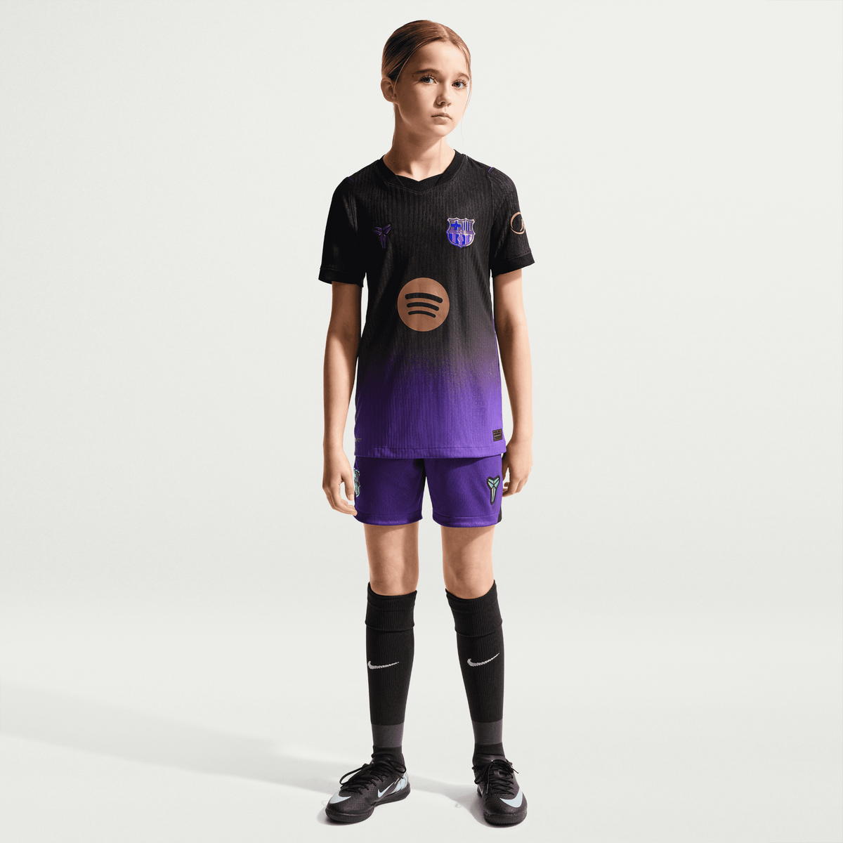 Nike Youth FC Barcelona Kobe Aero-FIT Authentic Match Away Jersey 26/27 product image 4, provided for visual reference and