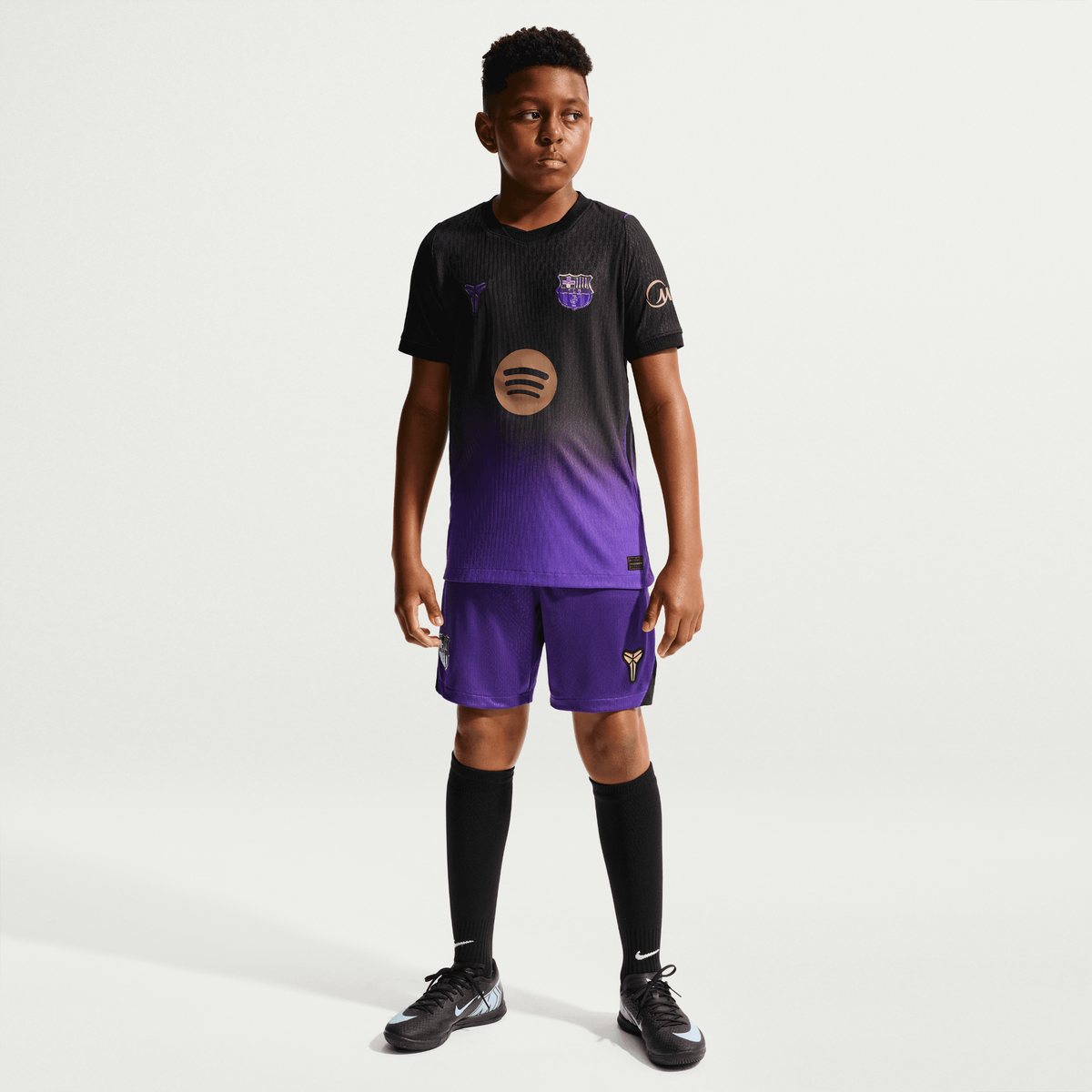 Nike Youth FC Barcelona Kobe Aero-FIT Authentic Match Away Jersey 26/27 product image 3, provided for visual reference and