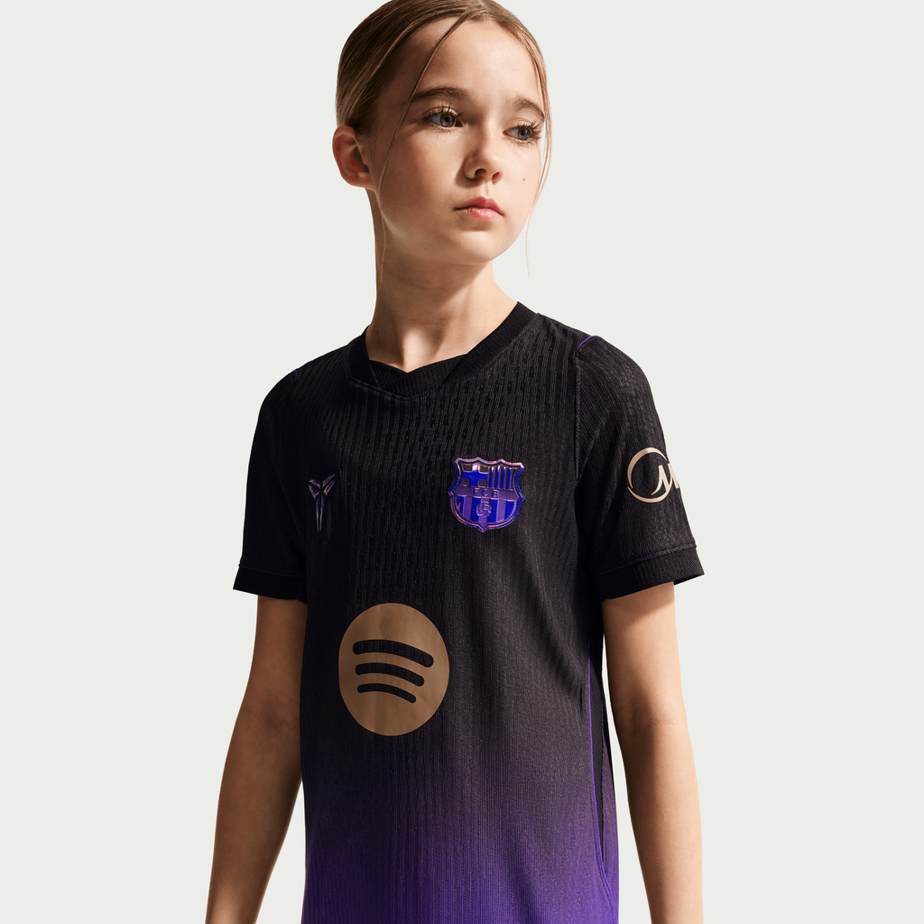 Nike Youth FC Barcelona Kobe Aero-FIT Authentic Match Away Jersey 26/27 product image 7, provided for visual reference and