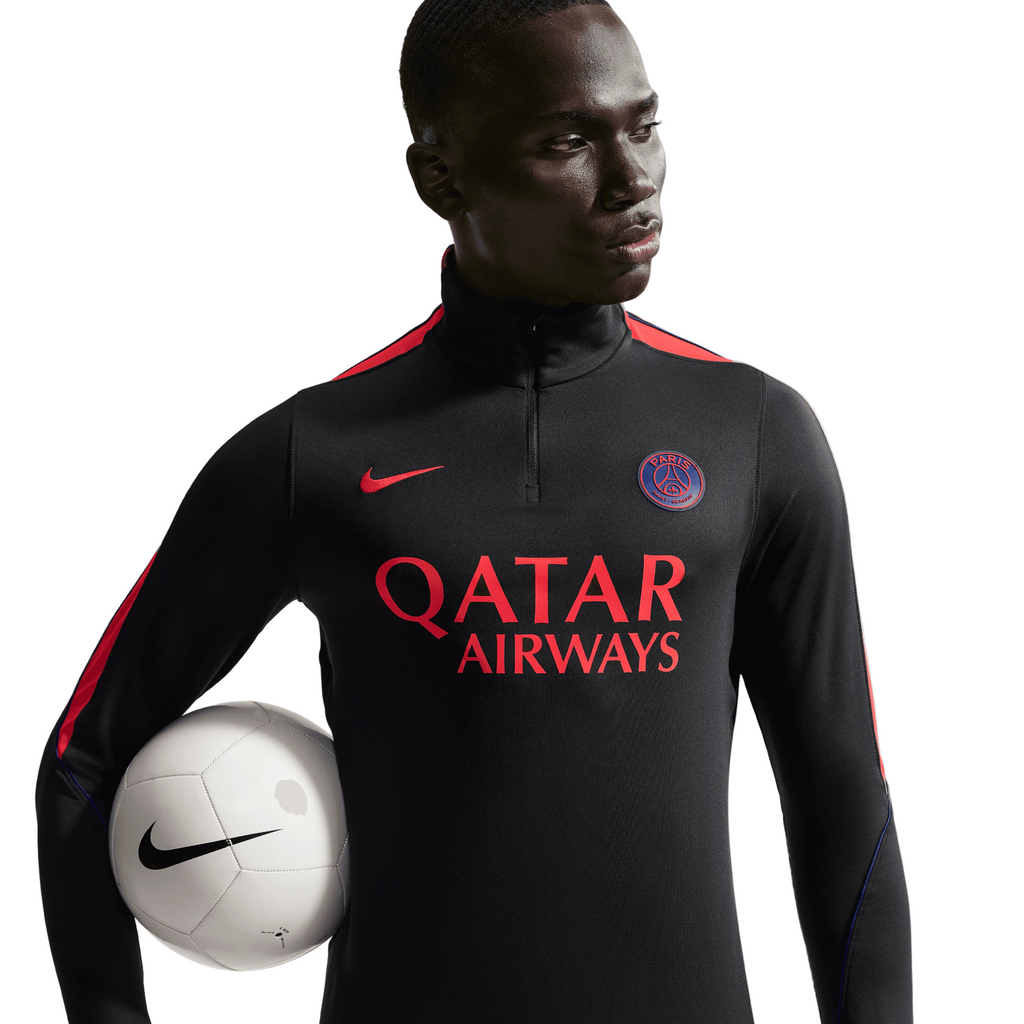 Nike Paris Saint-Germain Strike Fourth Men Dri-FIT Soccer Drill Top product image 1, provided for visual reference and