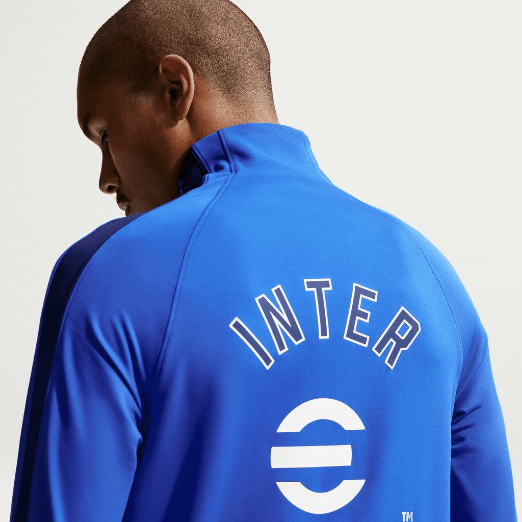 Nike Inter Milan Strike Men Dri-FIT Soccer Knit Drill Top product image 2, provided for visual reference and product detail