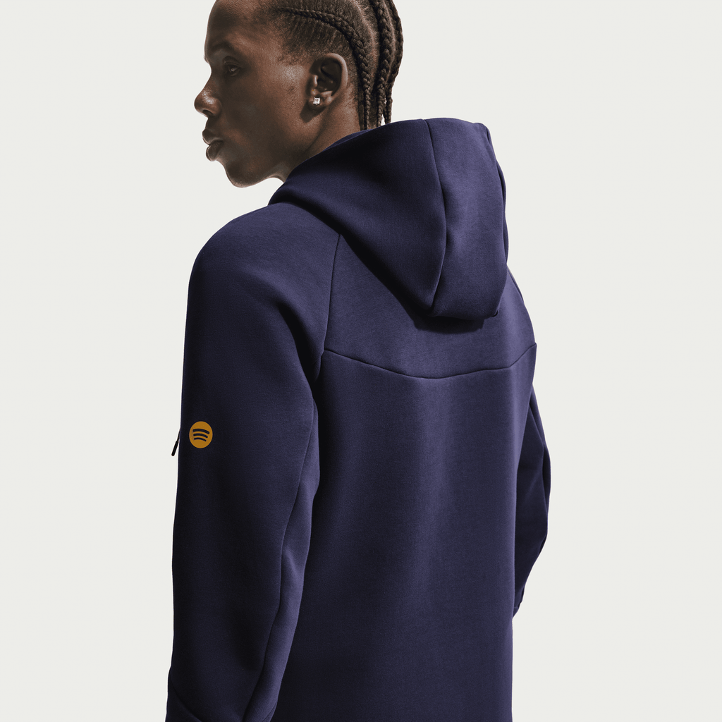Nike FC Barcelona Tech Fleece Windrunner Soccer Full-Zip Hoodie product image 5, provided for visual reference and product