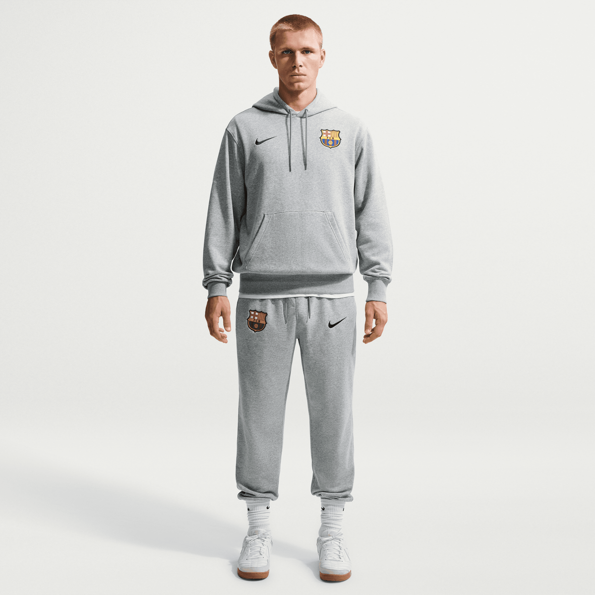 Nike FC Barcelona Club Pullover Hoodie product image 5, provided for visual reference and product detail review
