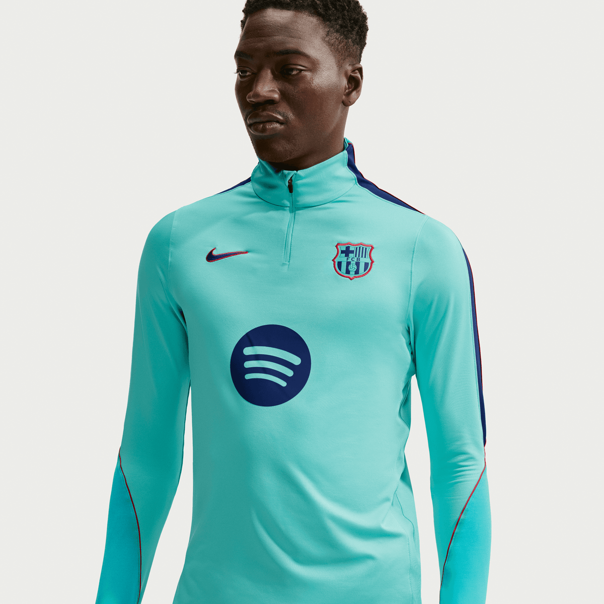 Nike FC Barcelona Strike Third Men Dri-FIT Soccer Knit Drill Top product image 1, provided for visual reference and product