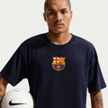 Nike FC Barcelona Soccer T-Shirt product image 1, provided for visual reference and product detail review