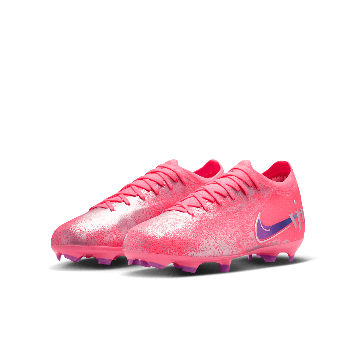 Nike Jr. Mercurial Vapor 16 Pro "Vini Jr." Firm-Ground Low-Top FG-Sunset Pulse/Old Royal product image 2, provided for