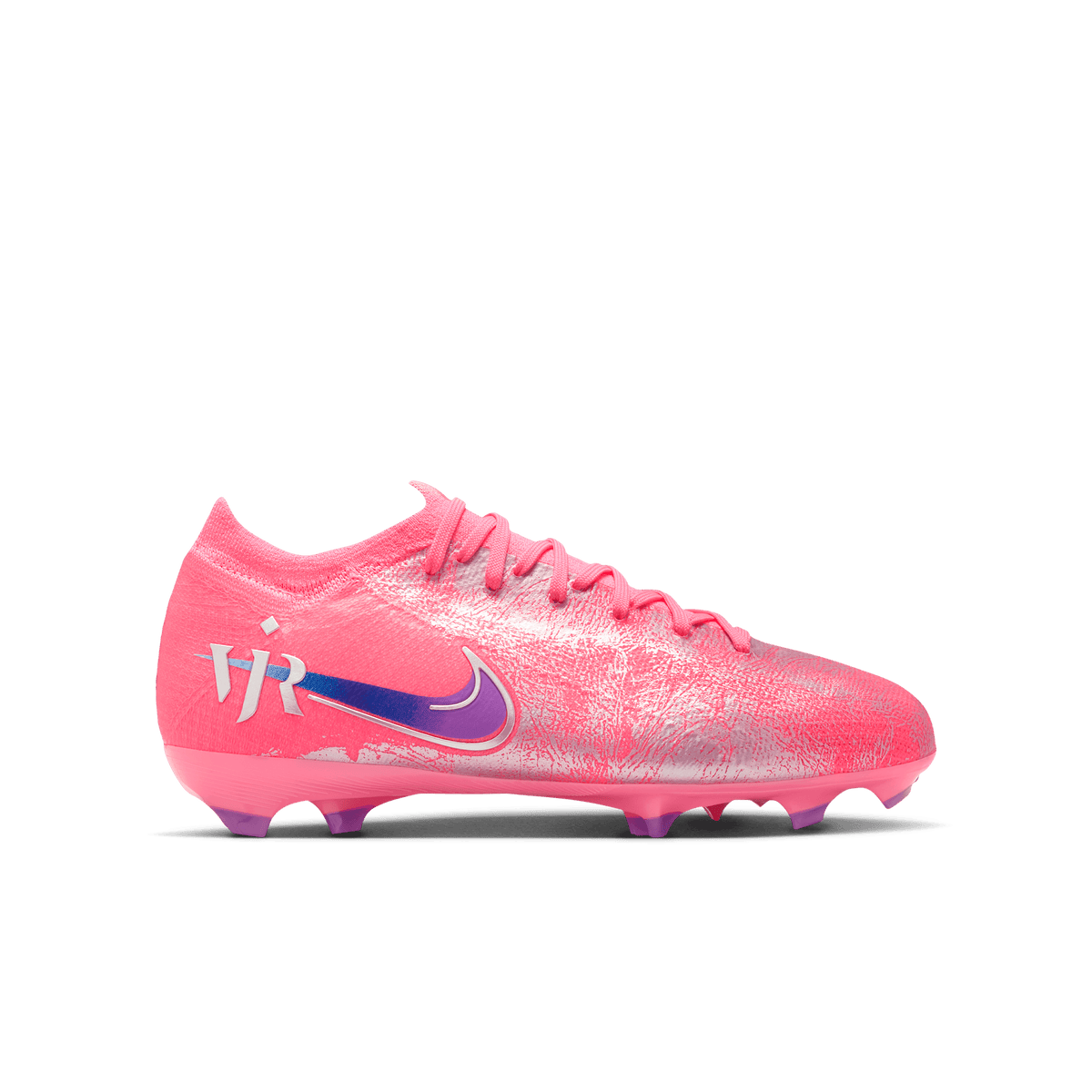 Nike Jr. Mercurial Vapor 16 Pro "Vini Jr." Firm-Ground Low-Top FG-Sunset Pulse/Old Royal product image 1, provided for