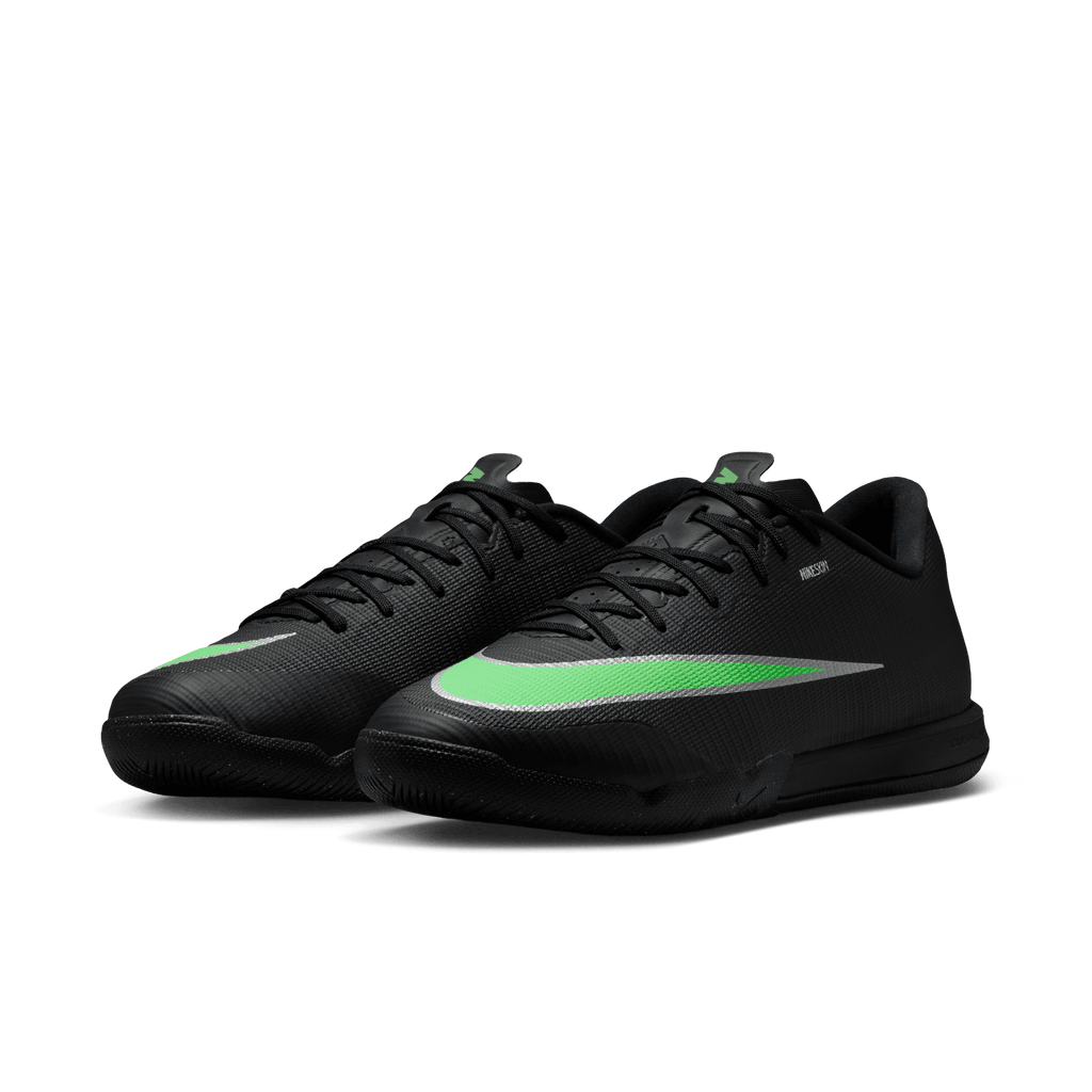 Nike Mercurial Vapor 17 Academy Indoor/Court - BLACK/ILLUSION GREEN-BLACK product image 3, provided for visual reference and