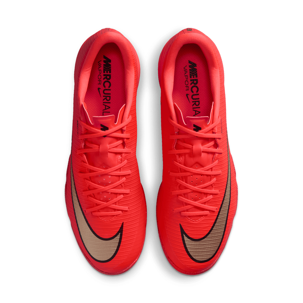 Nike Mercurial Vapor 17 Academy Indoor/Court Bright Crimson/Gold product image 5, provided for visual reference and product
