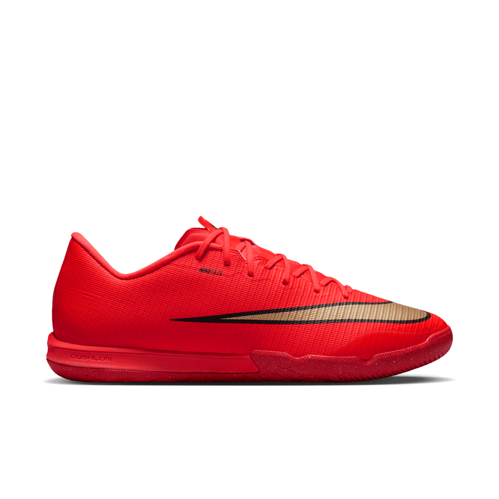 Nike Mercurial Vapor 17 Academy Indoor/Court Bright Crimson/Gold product image 1, provided for visual reference and product