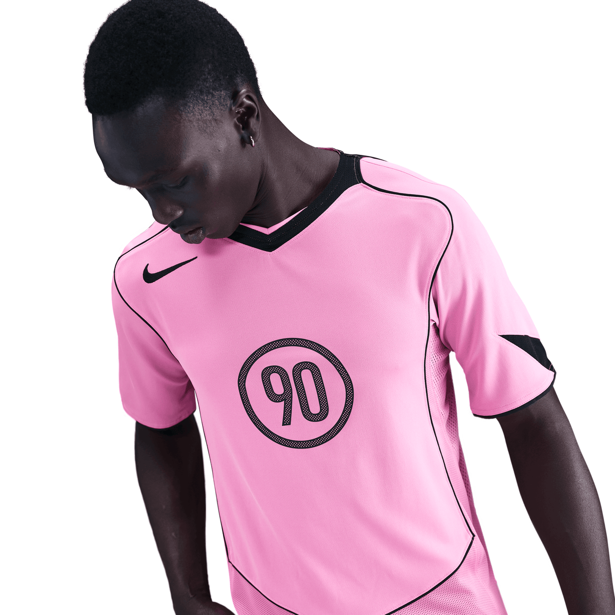 Nike Total 90 Men Dri-FIT Short-Sleeve Soccer Jersey product image 1, provided for visual reference and product detail review