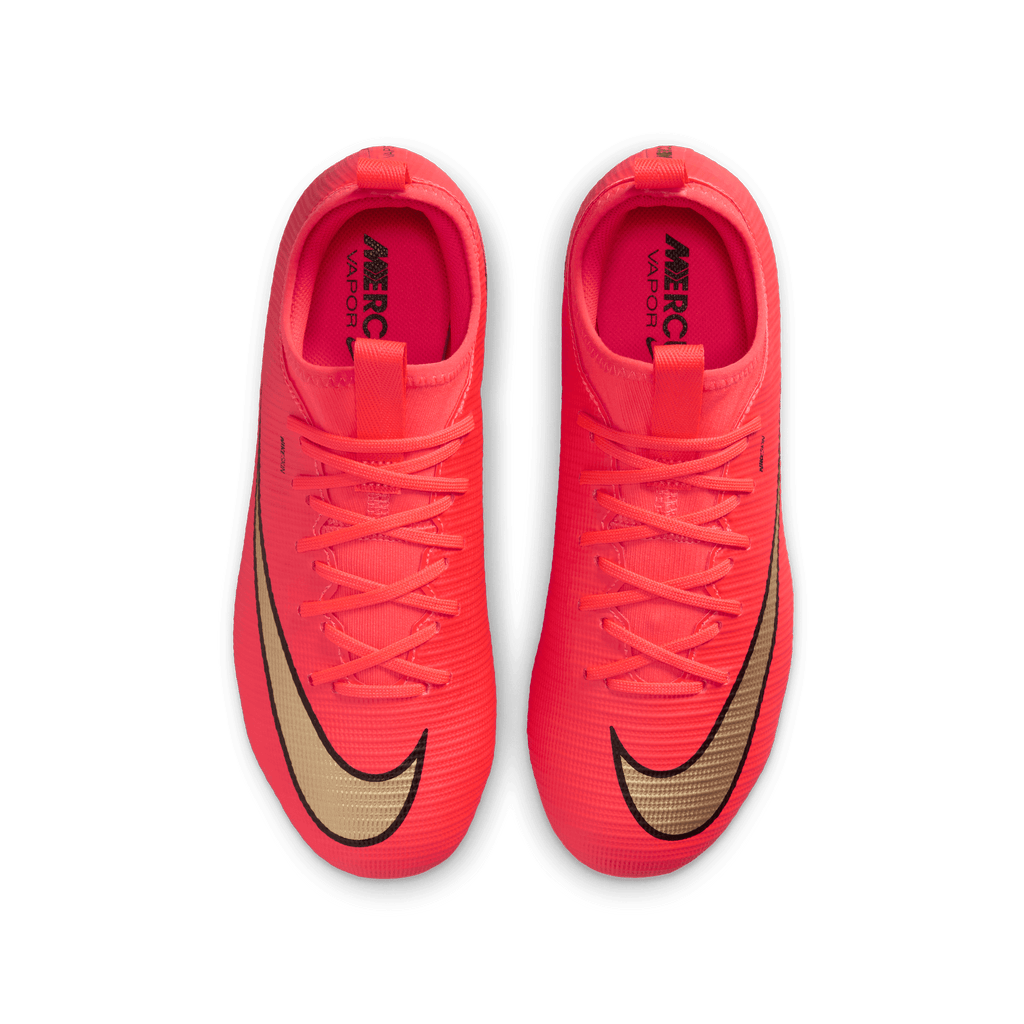 Nike Jr. Mercurial Vapor 17 Academy - BRIGHT CRIMSON/BLUR product image 6, provided for visual reference and product detail