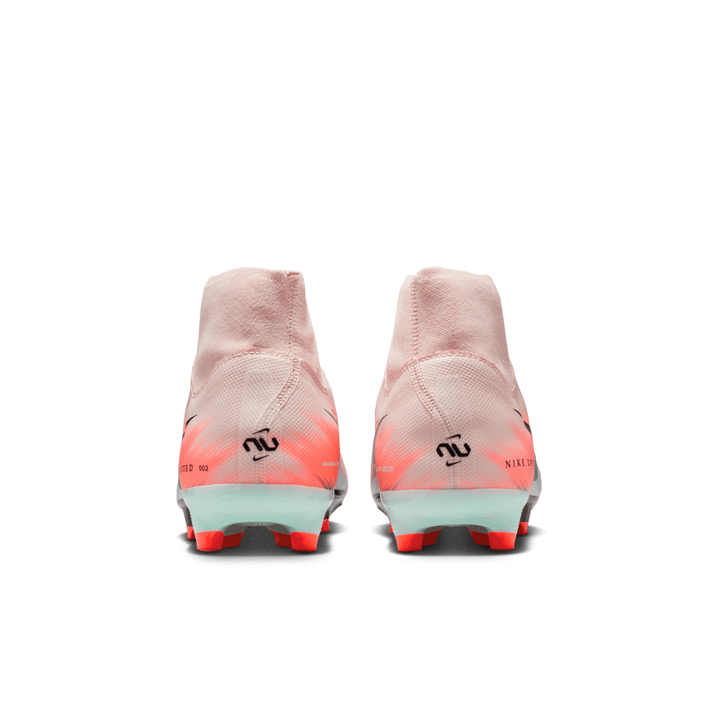 Nike Youth United Mercurial Superfly 10 Academy-Silt Red/Racer Blue product image 7, provided for visual reference and