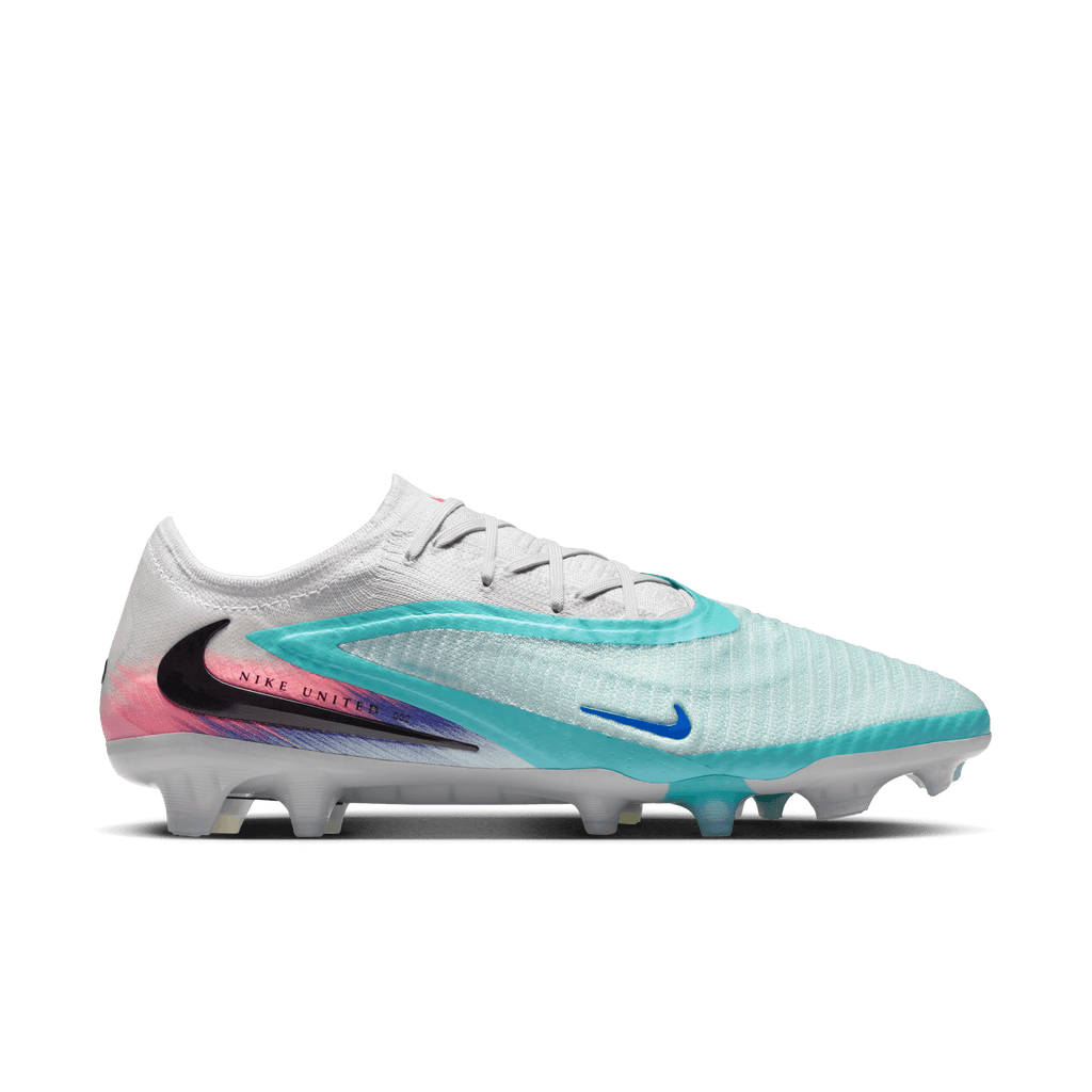 Nike United Phantom 6 Low Elite FG- Pistachio Frost/Hyper Orange product image 1, provided for visual reference and product