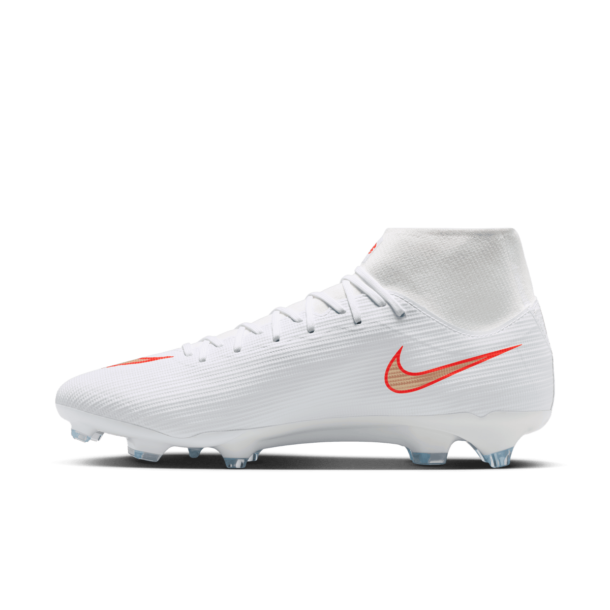 Nike Mercurial Superfly 11 Academy FG/MG - WHITE/BLUR-BRIGHT CRIMSON product image 2, provided for visual reference and