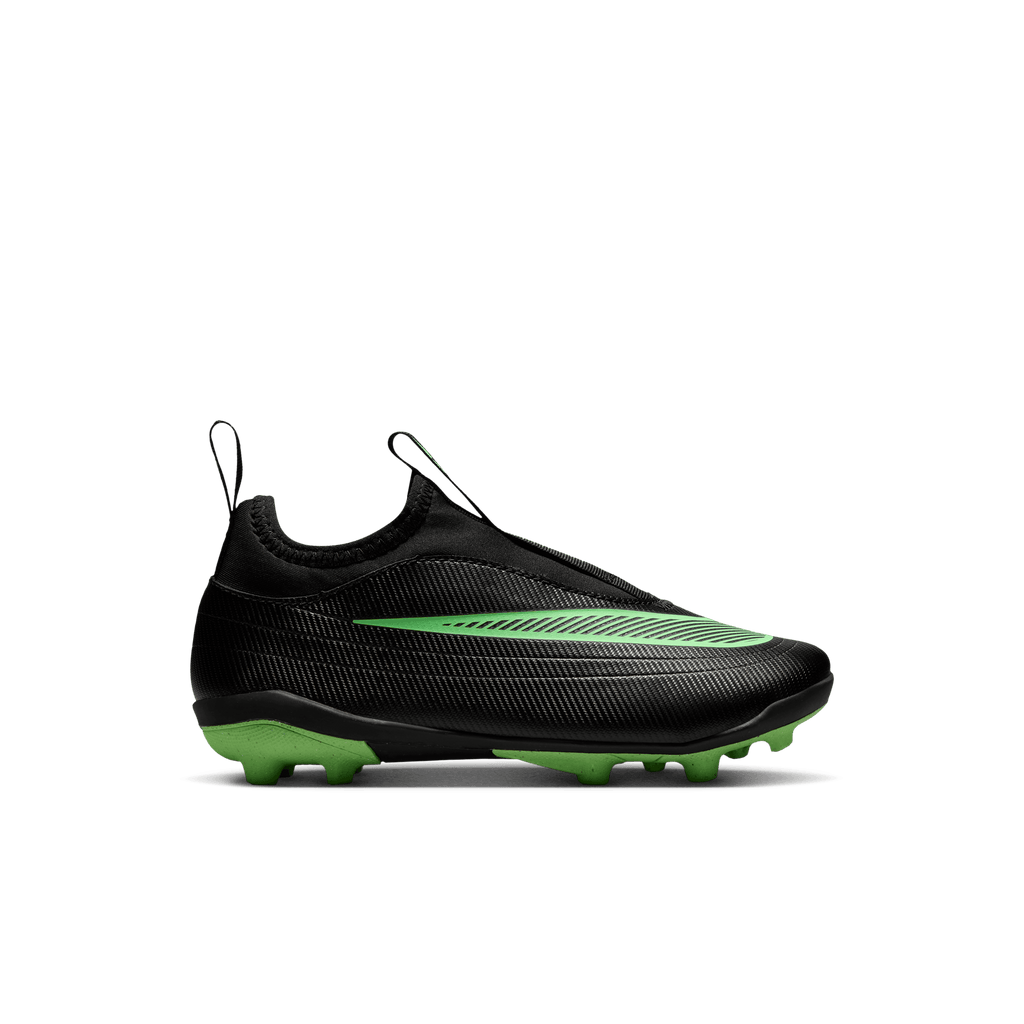 Nike Jr. Mercurial Vapor 17 Club Little Kids' MG/FG-BLACK/ILLUSION GREEN-BLACK product image 1, provided for visual