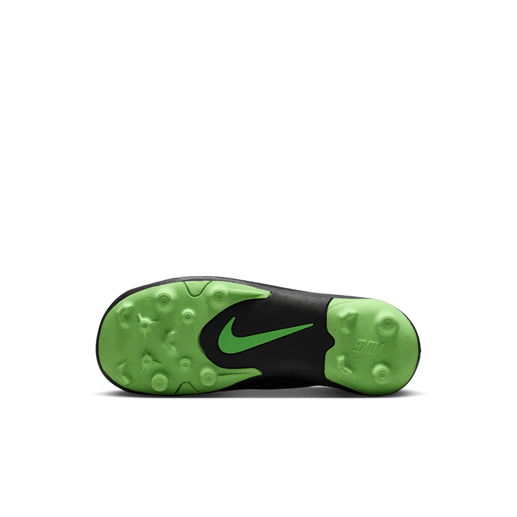 Nike Jr. Mercurial Vapor 17 Club Little Kids' MG/FG-BLACK/ILLUSION GREEN-BLACK product image 7, provided for visual