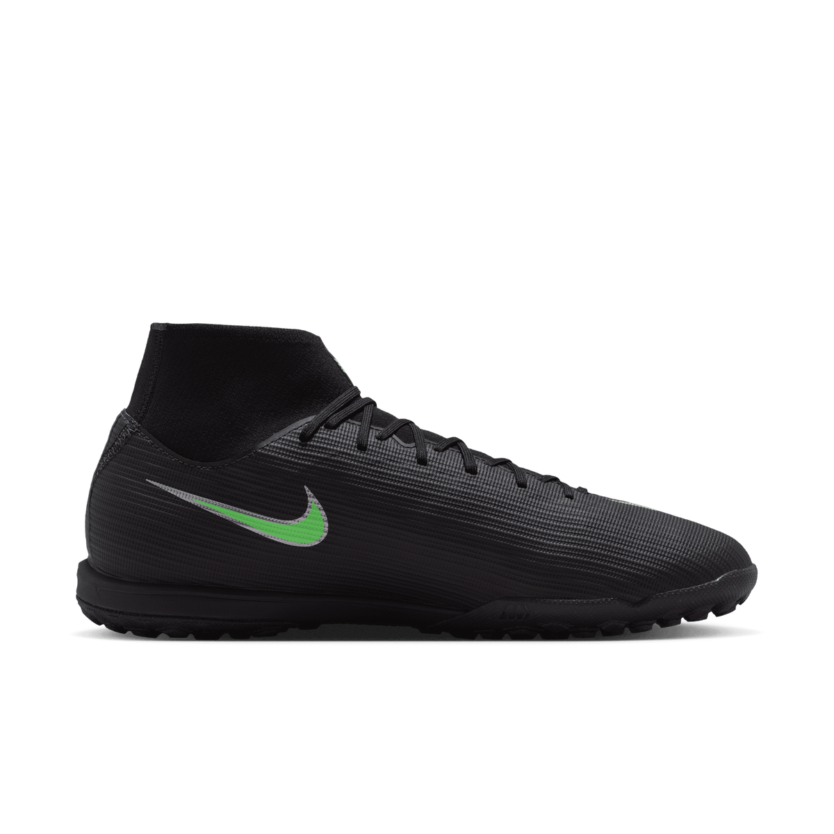 Nike Mercurial Superfly 11 Academy TF -Black/illusion Green-black product image 3, provided for visual reference and product