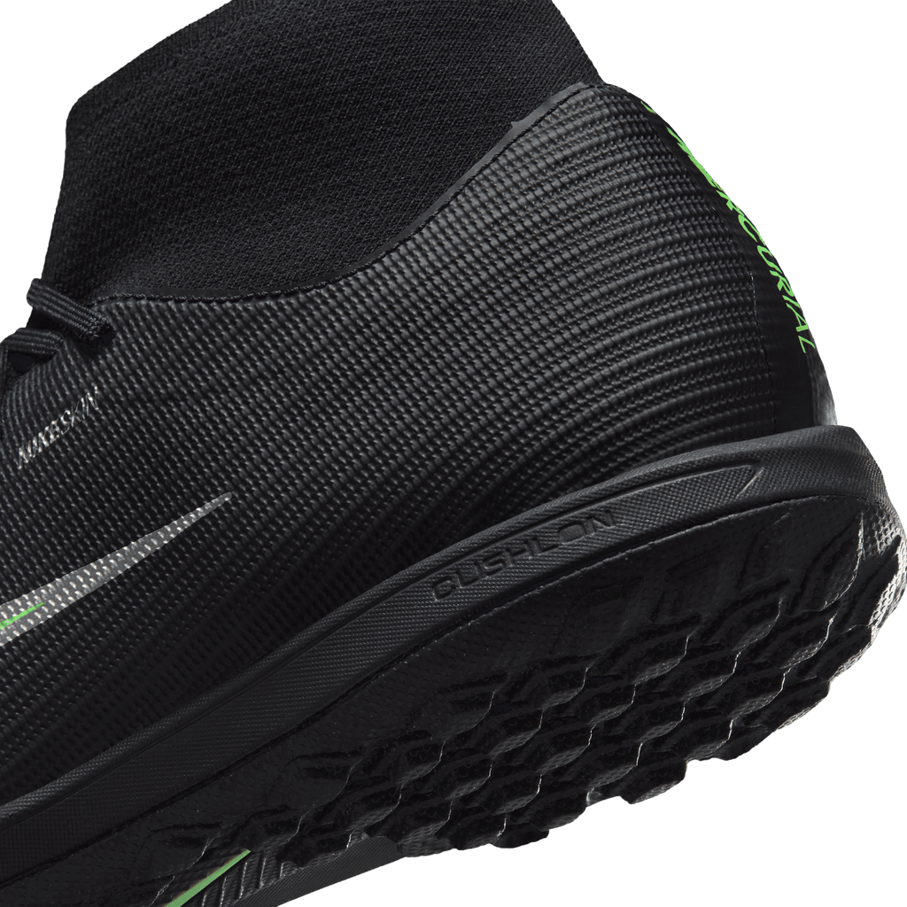 Nike Mercurial Superfly 11 Academy TF -Black/illusion Green-black product image 5, provided for visual reference and product
