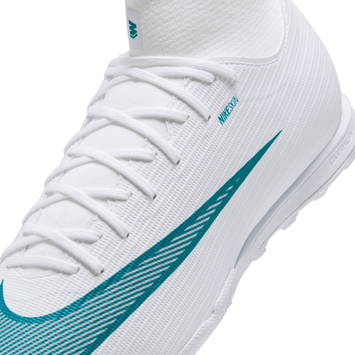 Nike Mercurial Superfly 11 Academy TF - WHITE/DUSTY CACTUS product image 4, provided for visual reference and product detail