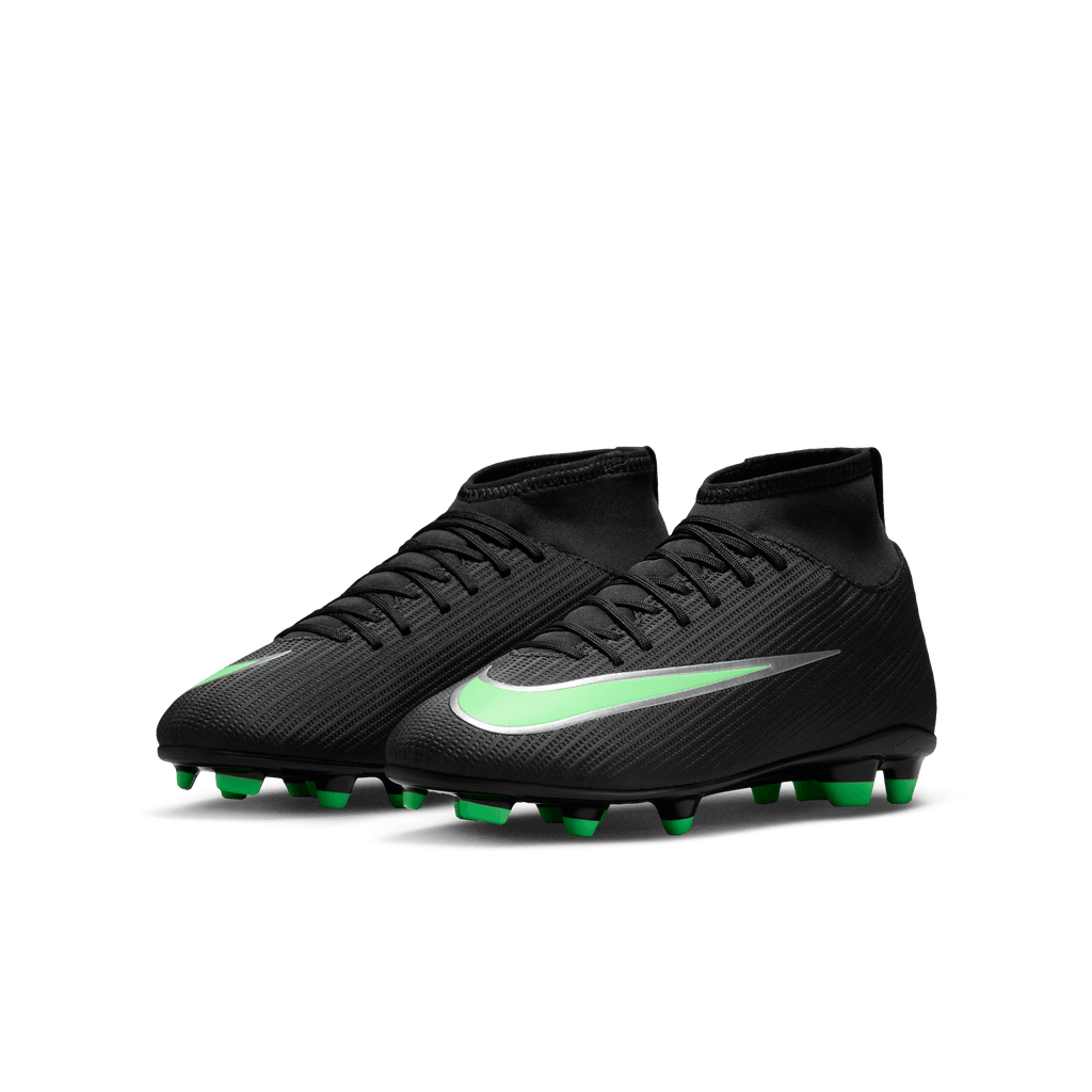 Nike Jr. Mercurial Superfly 11 Club FG - black/illusion GREEN-BLACK NOIR/VERT ILLUSION product image 2, provided for visual
