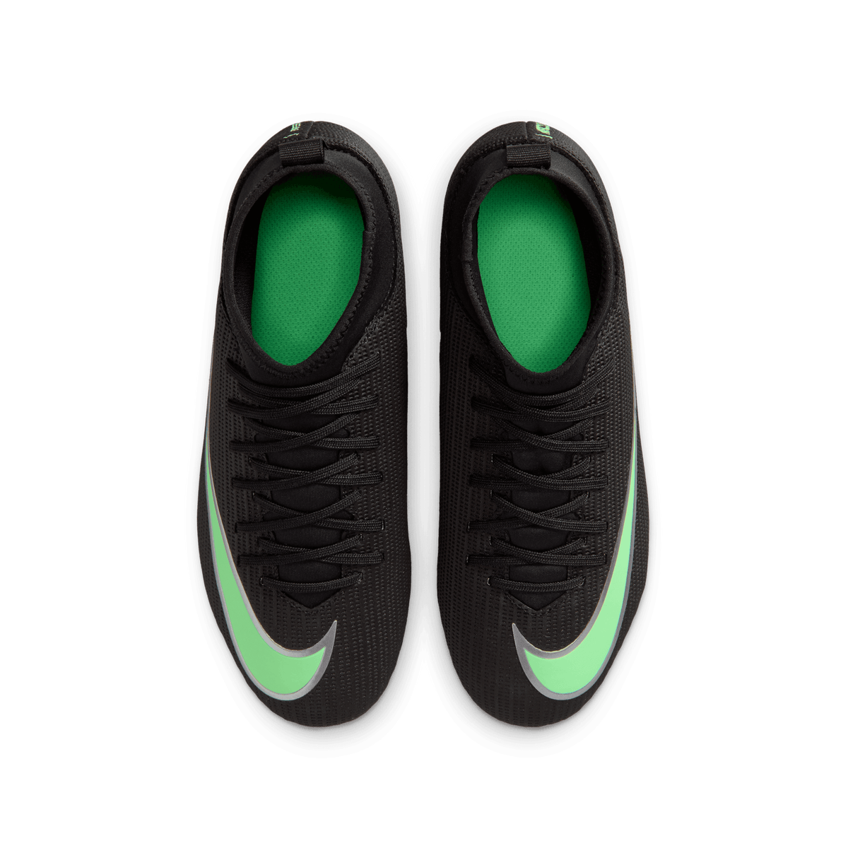 Nike Jr. Mercurial Superfly 11 Club FG - black/illusion GREEN-BLACK NOIR/VERT ILLUSION product image 4, provided for visual