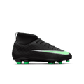 Nike Jr. Mercurial Superfly 11 Club FG - black/illusion GREEN-BLACK NOIR/VERT ILLUSION product image 1, provided for visual