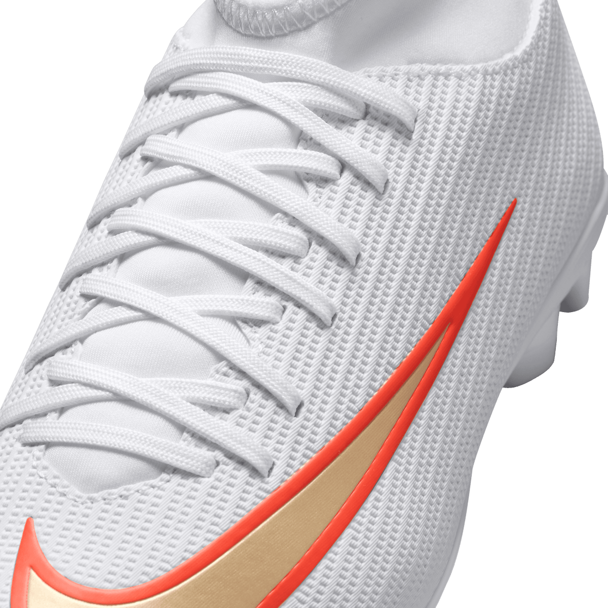Nike Jr. Mercurial Superfly 11 Club FG- WHITE/BLUR-BRIGHT CRIMSON product image 5, provided for visual reference and product