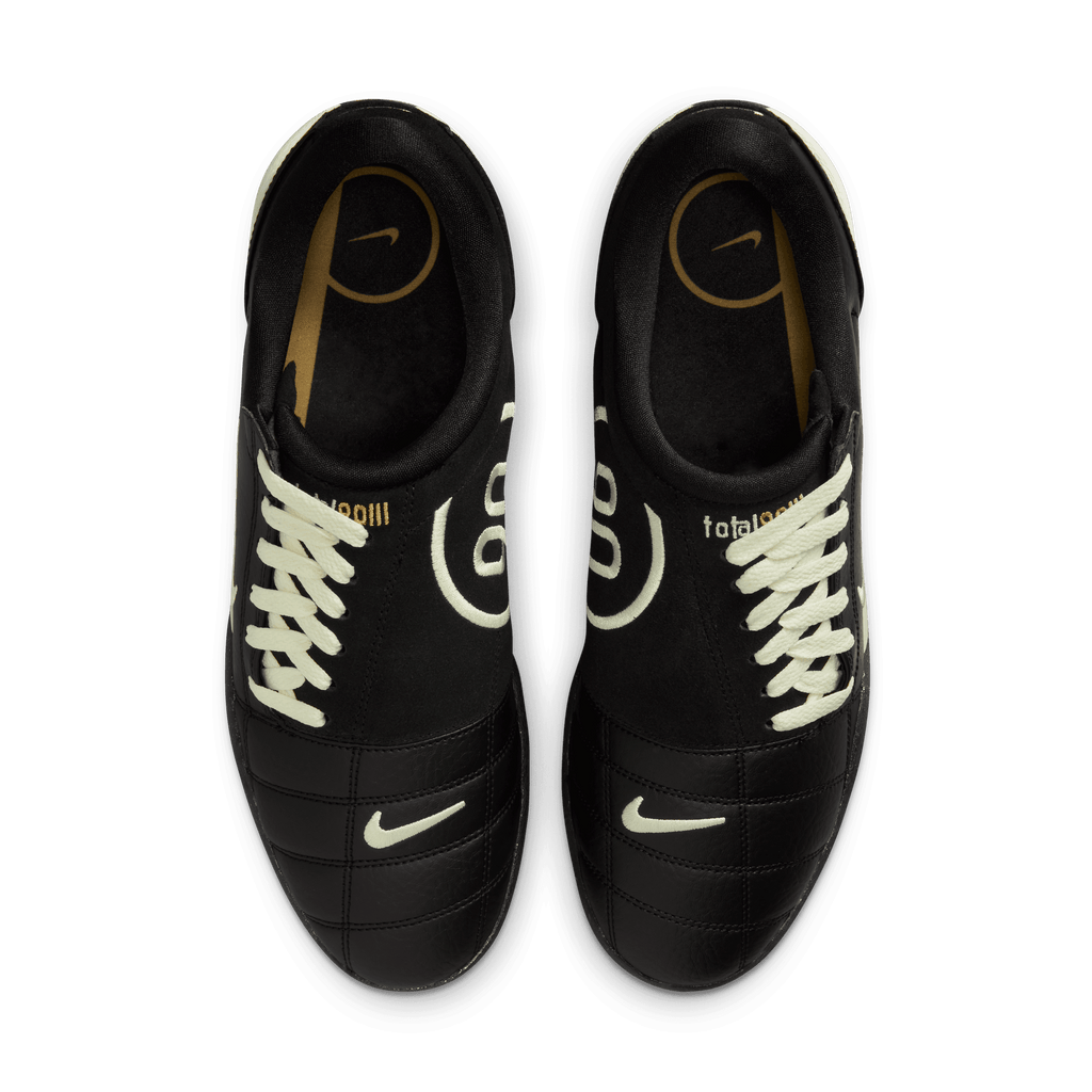Nike Youth Total 90-Black/Coconut Milk/Metallic Gold product image 3, provided for visual reference and product detail review