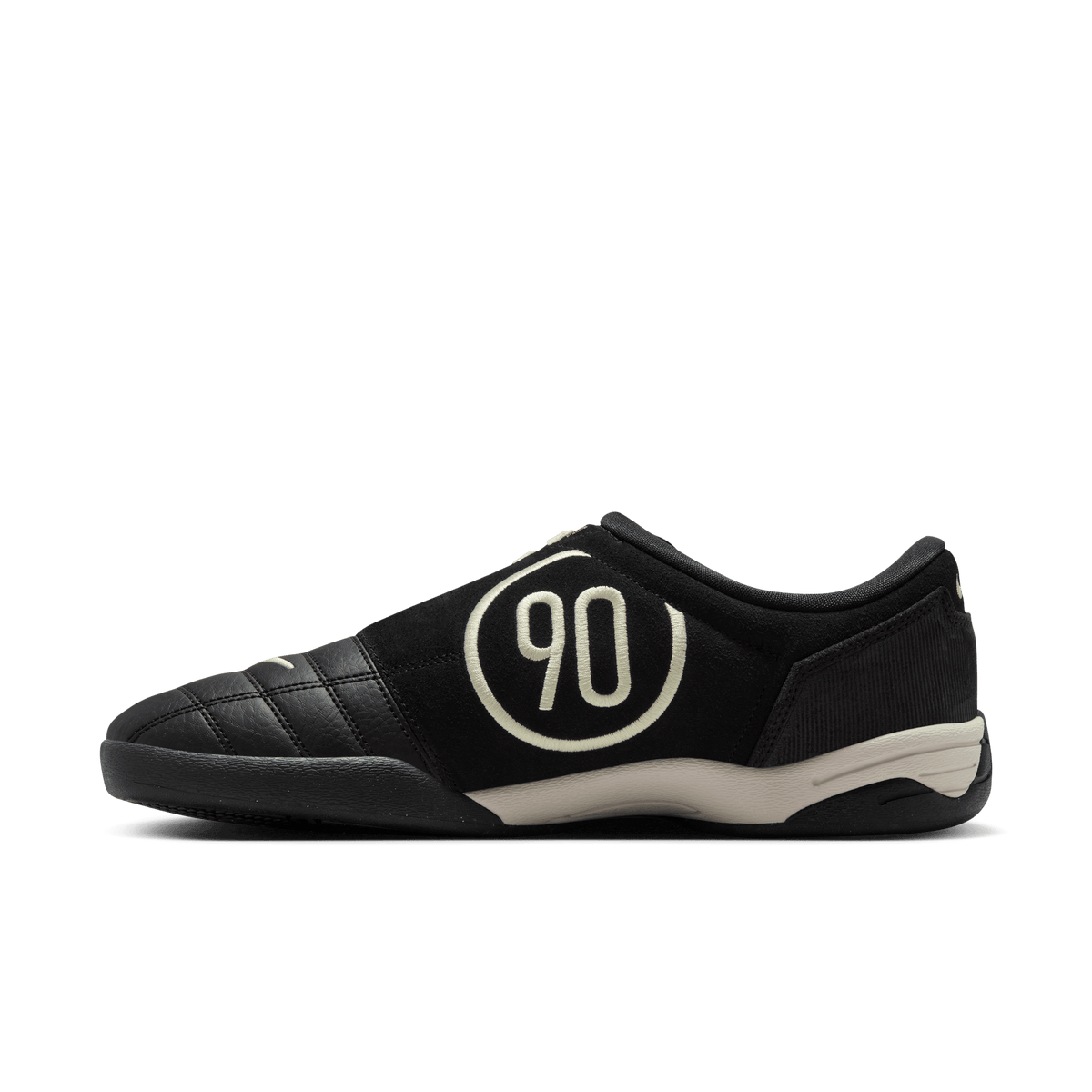 Nike Youth Total 90-Black/Coconut Milk/Metallic Gold product image 2, provided for visual reference and product detail review