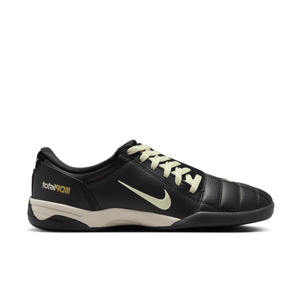 Nike Total 90-Black/Coconut Milk/Metallic Gold product image 1, provided for visual reference and product detail review