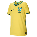 Nike Brazil Big Kids' Stadium Home Dri-FIT Soccer Replica Jersey 2026 product image 1, provided for visual reference and