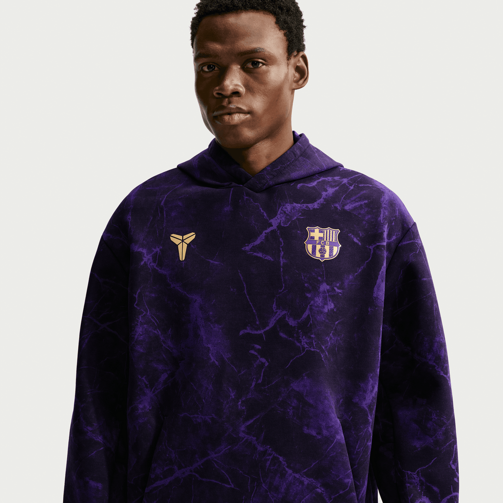 Nike Men FC Barcelona Kobe Bryant Away Hoodie product image 1, provided for visual reference and product detail review