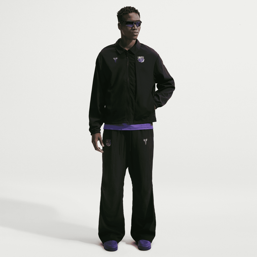 Nike Kobe Bryant FC Barcelona Away Men Soccer Woven Jacket product image 3, provided for visual reference and product detail