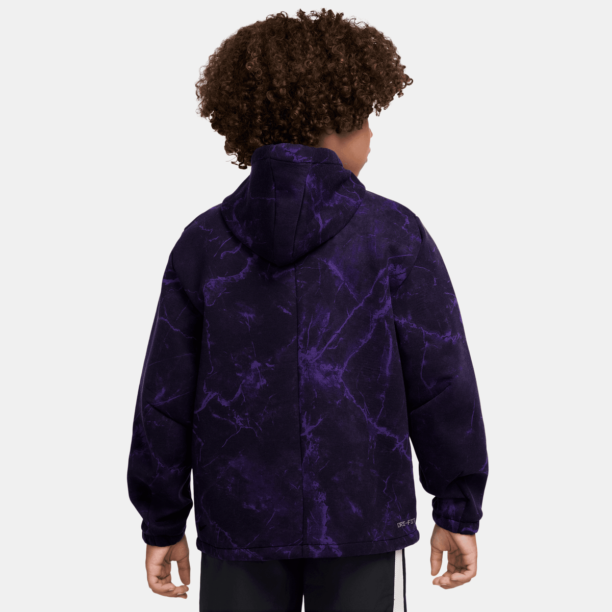 Nike FC Barcelona Away Big Kids' Kobe Soccer Pullover Hoodie product image 3, provided for visual reference and product
