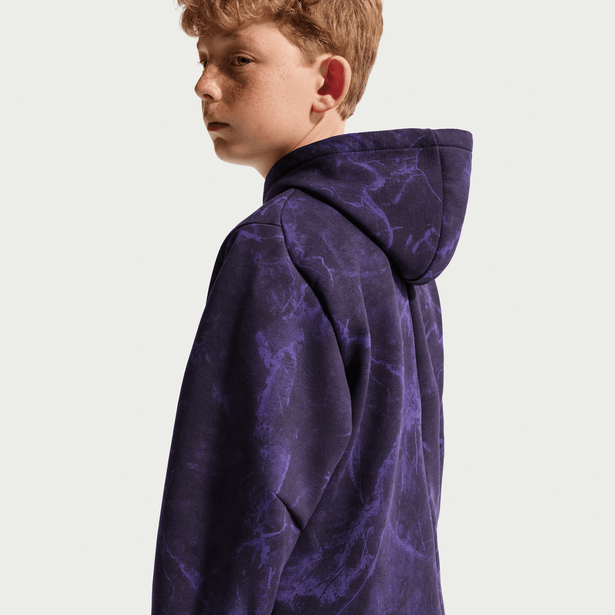 Nike FC Barcelona Away Big Kids' Kobe Soccer Pullover Hoodie product image 8, provided for visual reference and product