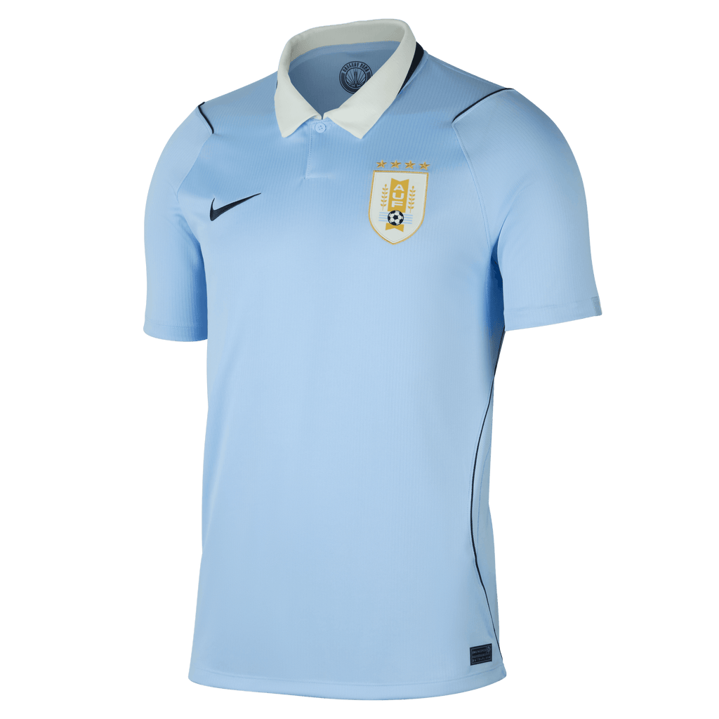 Nike Uruguay Stadium Home Men Dri-FIT Soccer Replica Jersey 2026 product image 1, provided for visual reference and product