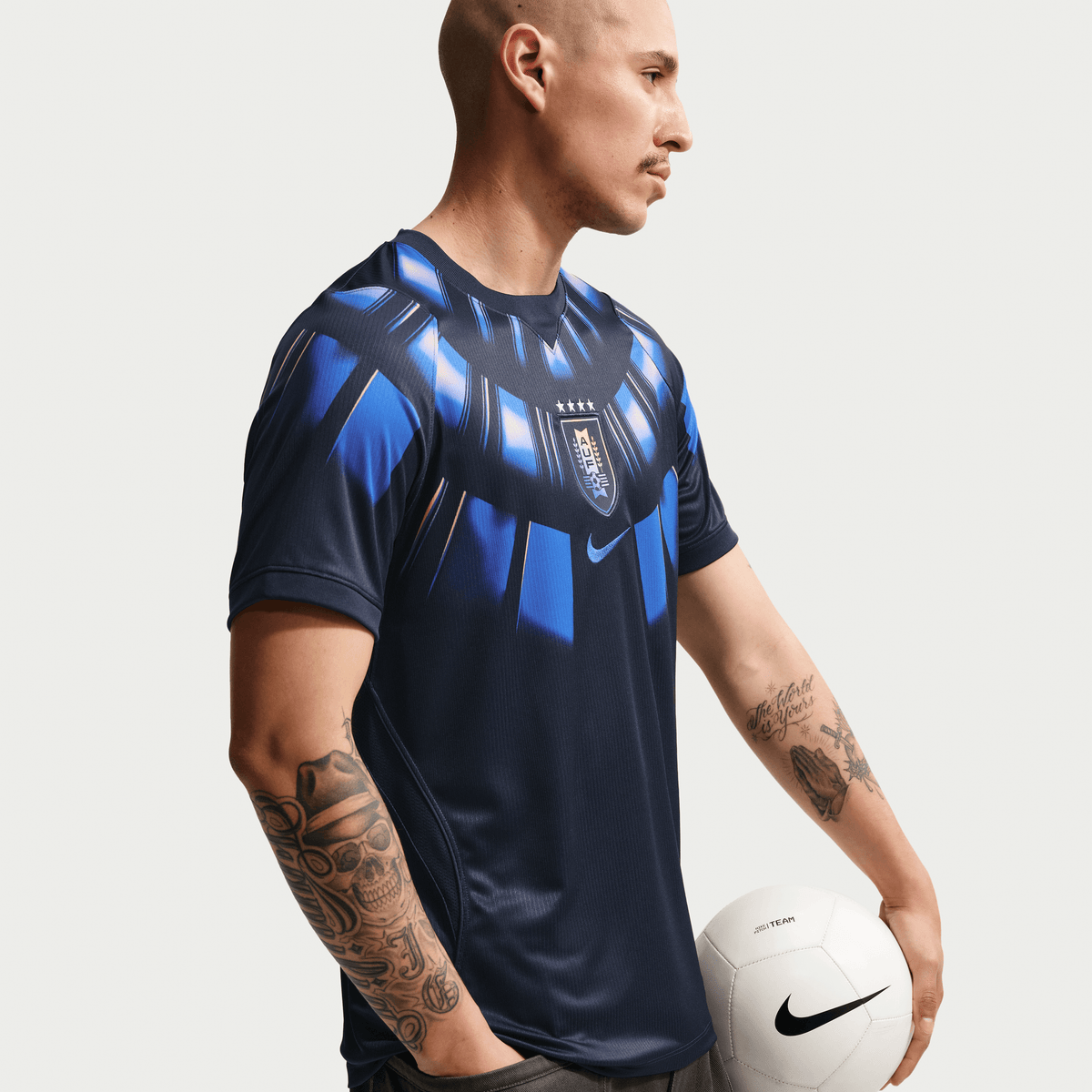 Nike Uruguay Stadium Away Men Dri-FIT Soccer Replica Jersey 2026 product image 2, provided for visual reference and product