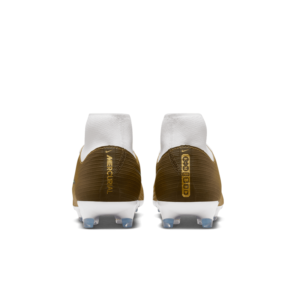 Nike Youth Mercurial Superfly 11 Academy "Kylian Mbappé" FG/MG-METALLIC GOLD/GREEN GLOW product image 2, provided for visual