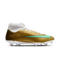 Nike Youth Mercurial Superfly 11 Academy "Kylian Mbappé" FG/MG-METALLIC GOLD/GREEN GLOW product image 1, provided for visual